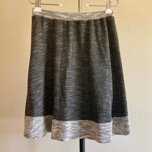 Studio 253 Two Tone Gray Skirt Size M